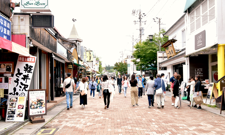 軽井澤銀座商店会